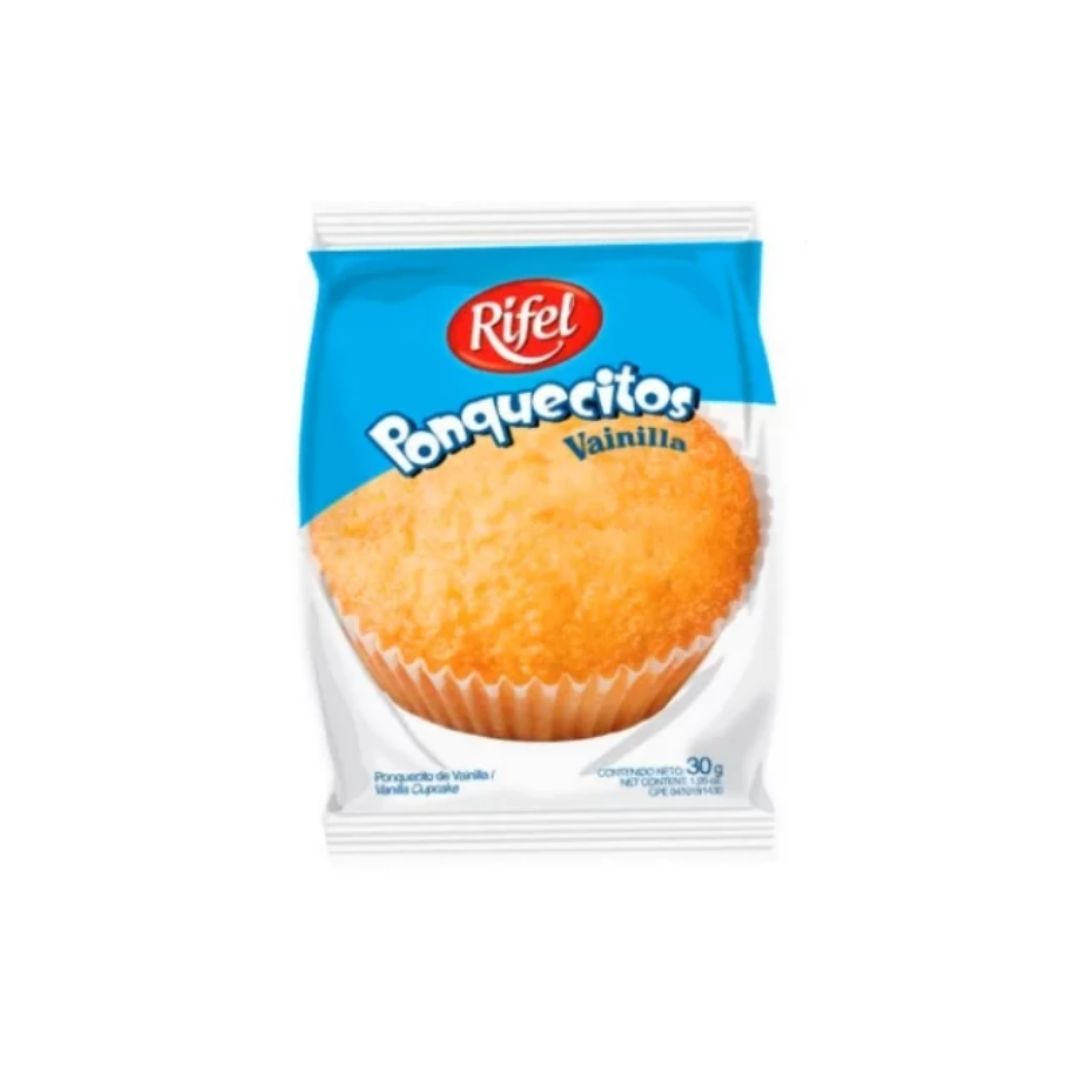 Rifel - Ponquecitos Rifel Vain 30G X6