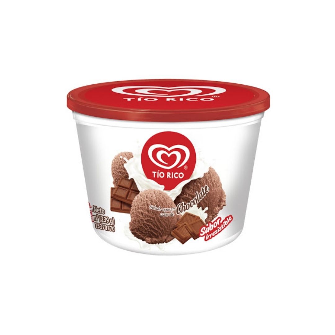 Tio Rico Clasica - Helado Tio Rico Clas Choco 473Ml